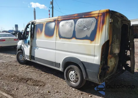 2023 Ram Promaster 1500 Low Roof 136 Wb z USA, uszkodzony, nr VIN 3C6LRVAG7PE558061